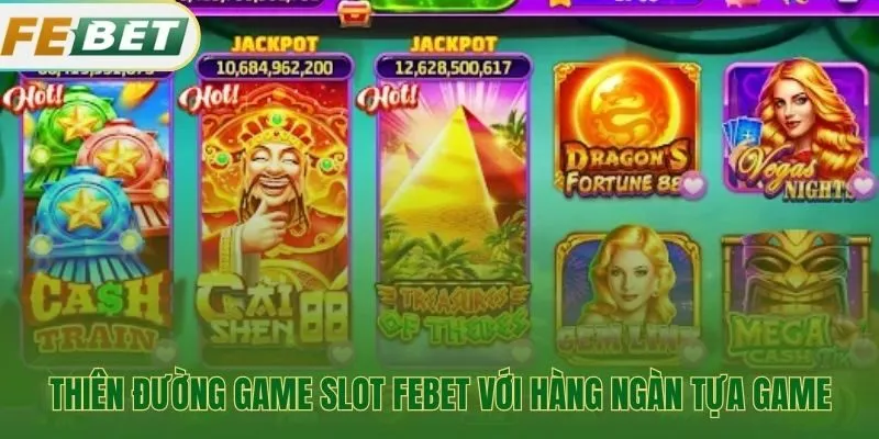Thư viện game slot đa dạng từ JILI đến PG Soft