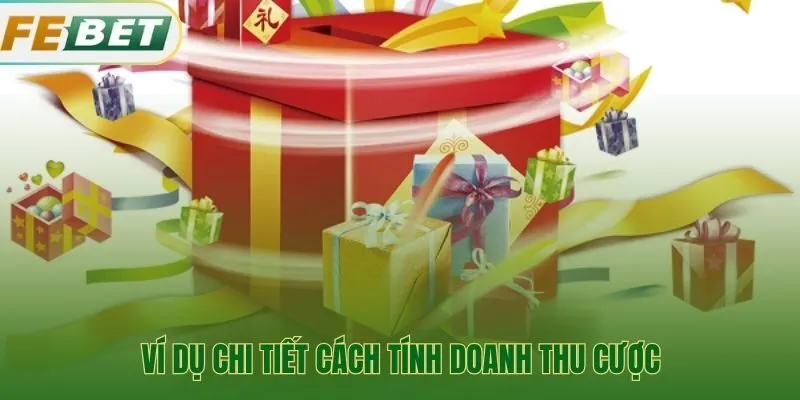 Công thức tính doanh thu cho khuyến mãi Febet rất rõ ràng